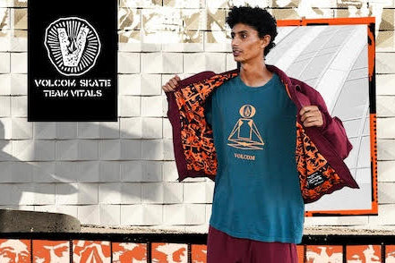 VOLCOM SKATE TEAM VITALS X REMY STRATTON